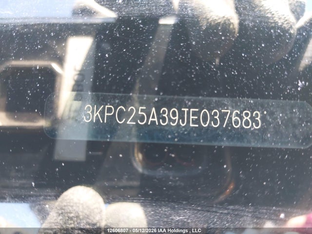 2018 Hyundai Accent Gl მანქანა იყიდება აუქციონზე, vin: 3KPC25A39JE037683, აუქციონის ნომერი: 12606807
