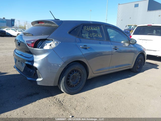 2018 Hyundai Accent Gl მანქანა იყიდება აუქციონზე, vin: 3KPC25A39JE037683, აუქციონის ნომერი: 12606807