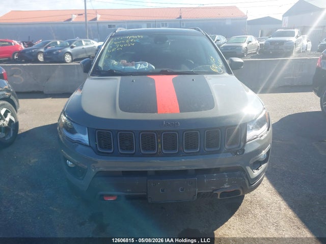 2021 Jeep Compass Trailhawk მანქანა იყიდება აუქციონზე, vin: 3C4NJDDB2MT534034, აუქციონის ნომერი: 12606815