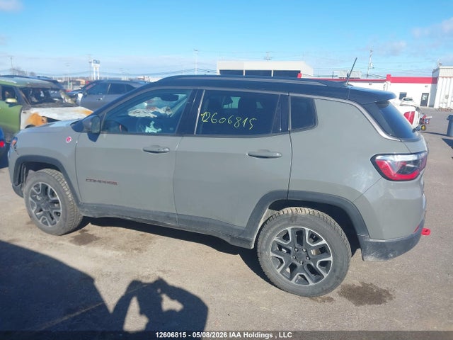 Aukcja sprzedaży 2021 Jeep Compass Trailhawk, vin: 3C4NJDDB2MT534034, numer aukcji: 12606815