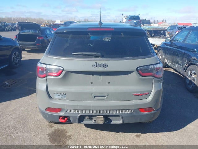 2021 Jeep Compass Trailhawk მანქანა იყიდება აუქციონზე, vin: 3C4NJDDB2MT534034, აუქციონის ნომერი: 12606815