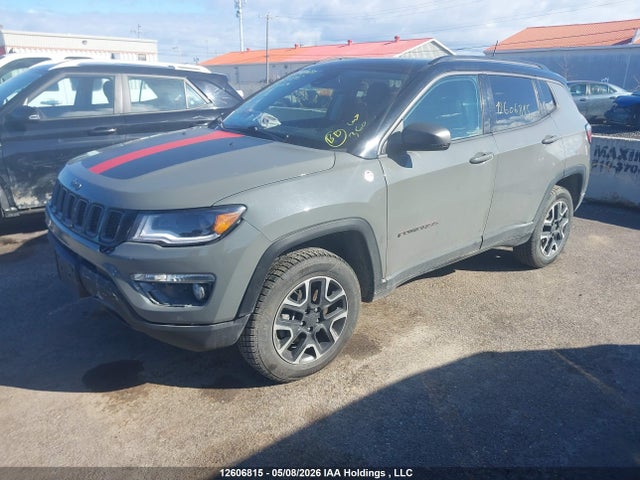 2021 Jeep Compass Trailhawk მანქანა იყიდება აუქციონზე, vin: 3C4NJDDB2MT534034, აუქციონის ნომერი: 12606815