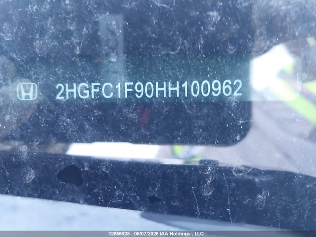 Продаж на аукціоні авто 2017 Honda Civic Touring, vin: 2HGFC1F90HH100962, номер лоту: 12606828