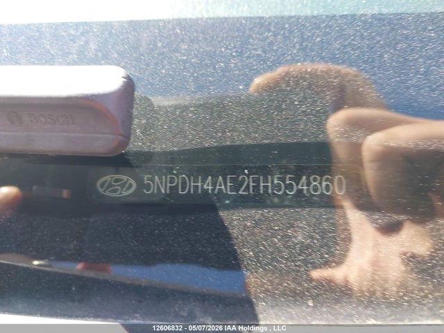 2015 Hyundai Elantra Gl მანქანა იყიდება აუქციონზე, vin: 5NPDH4AE2FH554860, აუქციონის ნომერი: 12606832
