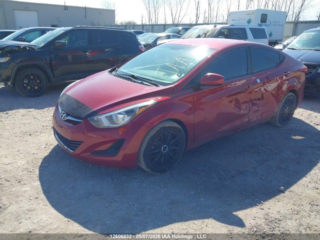 2015 Hyundai Elantra Gl მანქანა იყიდება აუქციონზე, vin: 5NPDH4AE2FH554860, აუქციონის ნომერი: 12606832