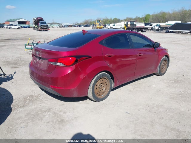 2015 Hyundai Elantra Gl მანქანა იყიდება აუქციონზე, vin: 5NPDH4AE2FH554860, აუქციონის ნომერი: 12606832