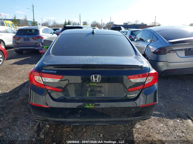 2022 Honda Accord Sport 1.5t მანქანა იყიდება აუქციონზე, vin: 1HGCV1F31NA800847, აუქციონის ნომერი: 12606842