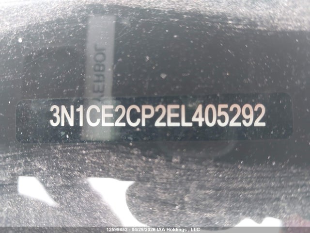 Продаж на аукціоні авто 2014 Nissan Versa Note 1.6 S/1.6 Sl/1.6 Sv, vin: 3N1CE2CP2EL405292, номер лоту: 12599852