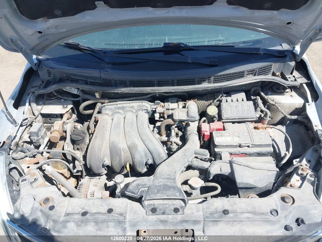 2012 Nissan Versa 1.8 S/1.8 Sl მანქანა იყიდება აუქციონზე, vin: 3N1BC1CP5CL375729, აუქციონის ნომერი: 12600228