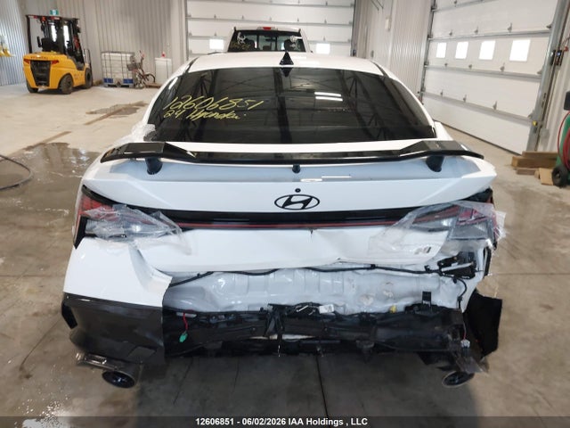 2024 Hyundai Elantra N Dct მანქანა იყიდება აუქციონზე, vin: KMHLW4DK3RU020047, აუქციონის ნომერი: 12606851