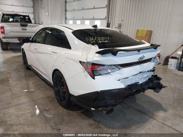 2024 Hyundai Elantra N Dct მანქანა იყიდება აუქციონზე, vin: KMHLW4DK3RU020047, აუქციონის ნომერი: 12606851