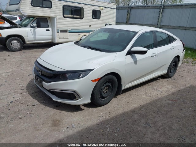 Honda Civic Lx 2020 2HGFC2F52LH007596 Image 2