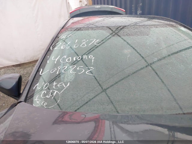 Продаж на аукціоні авто 2014 Toyota Corolla L/le/le Pls/prm/s/s Pls, vin: 2T1BURHE3EC092252, номер лоту: 12606870