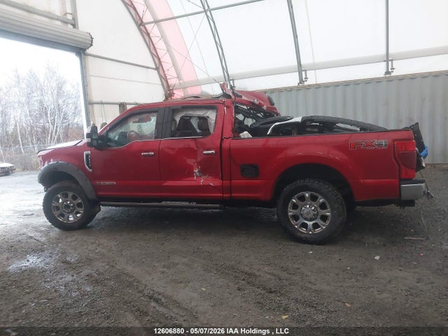 12606880 :رقم المزاد ، 1FT8W3BT6MEC79246 vin ، 2021 Ford F-350 King Ranch مزاد بيع