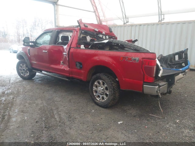 12606880 :رقم المزاد ، 1FT8W3BT6MEC79246 vin ، 2021 Ford F-350 King Ranch مزاد بيع