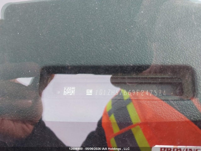 12606900 :رقم المزاد ، 1G1ZH57B69F247384 vin ، 2009 Chevrolet Malibu 1lt مزاد بيع