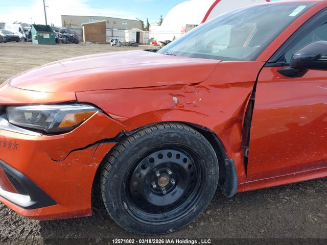 12571802 :رقم المزاد ، 2HGFE1E50NH081107 vin ، 2022 Honda Civic Si Si مزاد بيع