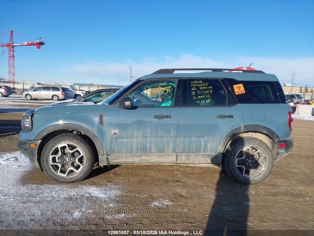 Aukcja sprzedaży 2022 Ford Bronco Sport Big Bend, vin: 3FMCR9B6XNRD33057, numer aukcji: 12561057