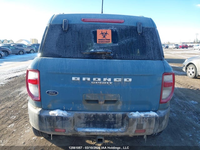 Aukcja sprzedaży 2022 Ford Bronco Sport Big Bend, vin: 3FMCR9B6XNRD33057, numer aukcji: 12561057