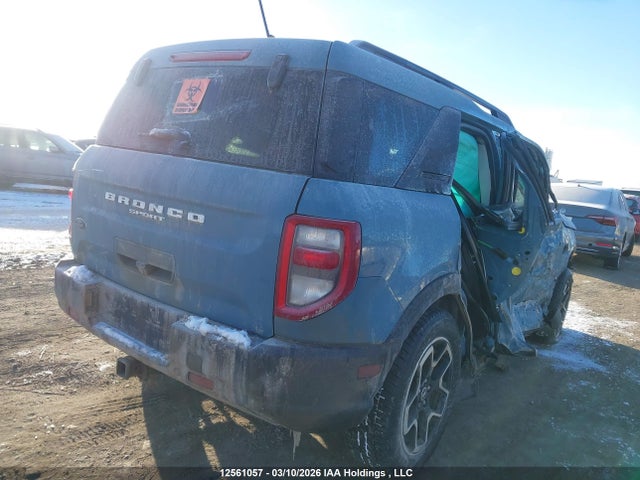 Aukcja sprzedaży 2022 Ford Bronco Sport Big Bend, vin: 3FMCR9B6XNRD33057, numer aukcji: 12561057