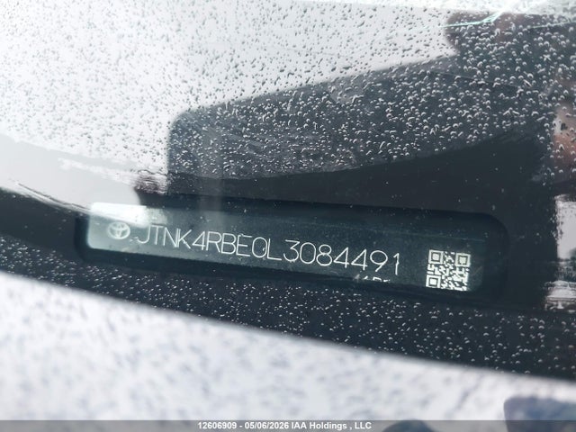 JTNK4RBE0L3084491 Toyota Corolla