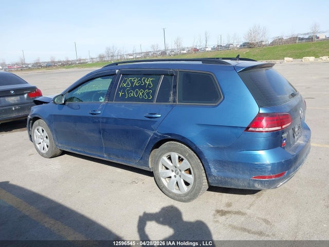 12596545 :رقم المزاد ، 3VW117AU7KM520883 vin ، 2019 Volkswagen Golf Sportwagen 1.8 Tsi Comfortline/1.8 Tsi Highline مزاد بيع
