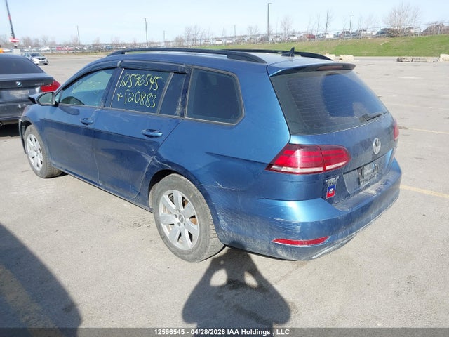 12596545 :رقم المزاد ، 3VW117AU7KM520883 vin ، 2019 Volkswagen Golf Sportwagen 1.8 Tsi Comfortline/1.8 Tsi Highline مزاد بيع