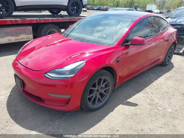 12606923 :رقم المزاد ، 5YJ3E1EA2MF918961 vin ، 2021 Tesla Model 3 مزاد بيع