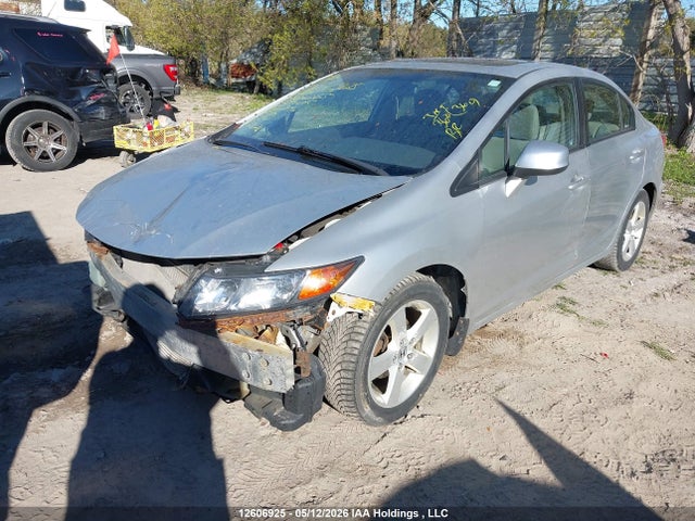 12606925 :رقم المزاد ، 2HGFB2F57CH030665 vin ، 2012 Honda Civic Ex 4dr مزاد بيع