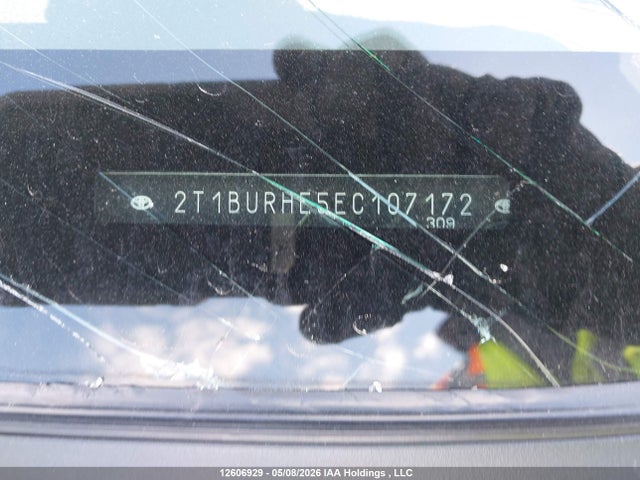 2T1BURHE5EC107172 Toyota Corolla L/le/le Pls/prm/s/s Pls