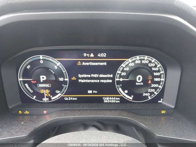 JA4T5UA90PZ609687 Mitsubishi Outlander Se/se Technology/ralliart