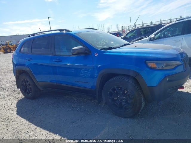 12606980 :رقم المزاد ، 1C4PJMBX3LD558239 vin ، 2020 Jeep Cherokee Trailhawk مزاد بيع