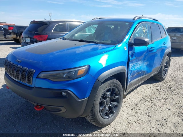 12606980 :رقم المزاد ، 1C4PJMBX3LD558239 vin ، 2020 Jeep Cherokee Trailhawk مزاد بيع