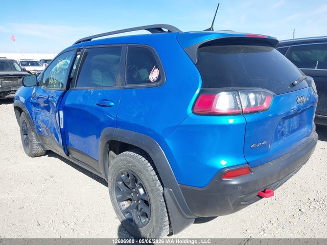 12606980 :رقم المزاد ، 1C4PJMBX3LD558239 vin ، 2020 Jeep Cherokee Trailhawk مزاد بيع