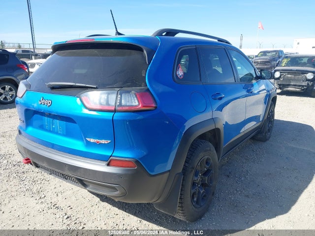 12606980 :رقم المزاد ، 1C4PJMBX3LD558239 vin ، 2020 Jeep Cherokee Trailhawk مزاد بيع