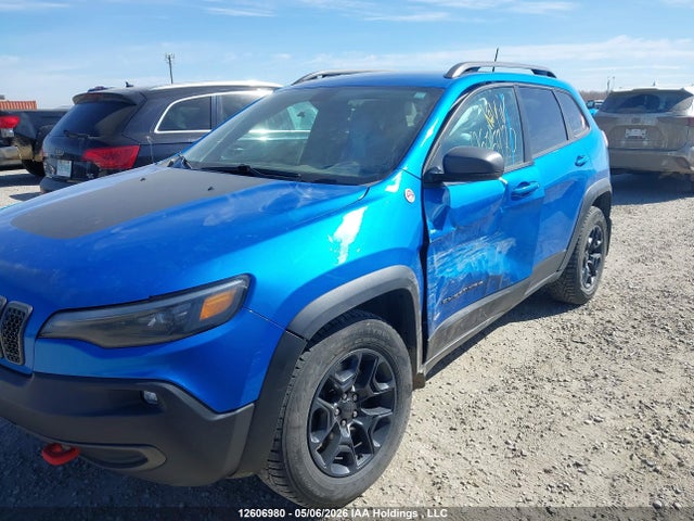 12606980 :رقم المزاد ، 1C4PJMBX3LD558239 vin ، 2020 Jeep Cherokee Trailhawk مزاد بيع