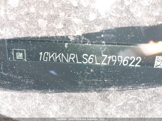 1GKKNRLS6LZ199622 GMC ACADIA SLE