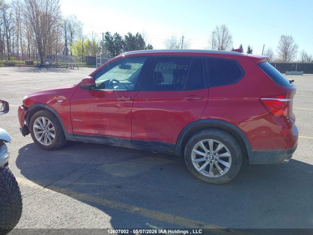 12607002 :رقم المزاد ، 5UXWX9C53F0D59161 vin ، 2015 Bmw X3 Xdrive28i مزاد بيع