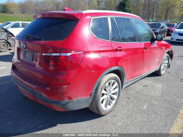 12607002 :رقم المزاد ، 5UXWX9C53F0D59161 vin ، 2015 Bmw X3 Xdrive28i مزاد بيع