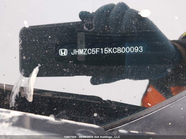 JHMZC5F15KC800093 Honda Clarity