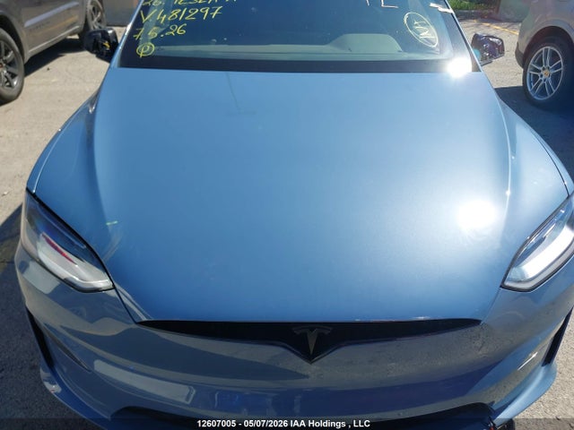 12607005 :رقم المزاد ، 7SAXCBE68TF481297 vin ، 2026 Tesla Model X Plaid مزاد بيع