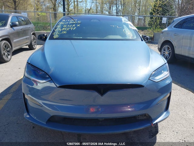 12607005 :رقم المزاد ، 7SAXCBE68TF481297 vin ، 2026 Tesla Model X Plaid مزاد بيع