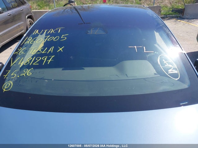 12607005 :رقم المزاد ، 7SAXCBE68TF481297 vin ، 2026 Tesla Model X Plaid مزاد بيع