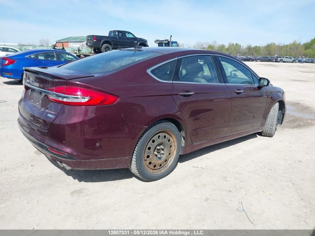 Продажа на аукционе авто 2017 Ford Fusion, vin: 3FA6P0VP8HR319966, номер лота: 12607031