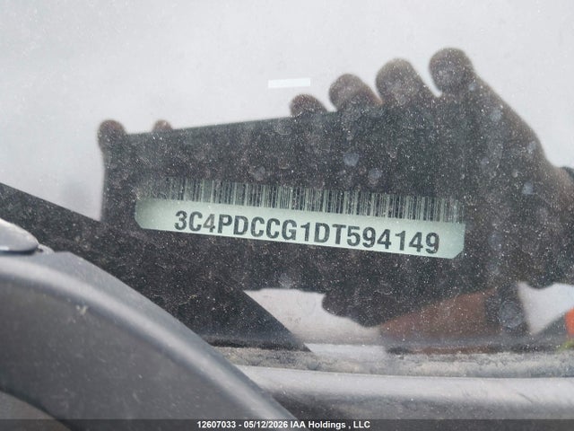 2013 Dodge Journey Sxt/crew მანქანა იყიდება აუქციონზე, vin: 3C4PDCCG1DT594149, აუქციონის ნომერი: 12607033