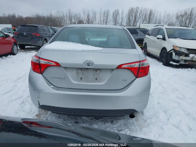 12552019 :رقم المزاد ، 2T1BURHE3FC240515 vin ، 2015 Toyota Corolla Le مزاد بيع