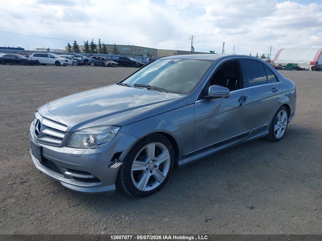 2011 Mercedes-benz C 300 4matic მანქანა იყიდება აუქციონზე, vin: WDDGF8BB7BF575938, აუქციონის ნომერი: 12607077