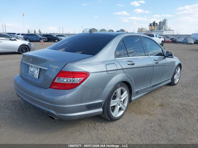 2011 Mercedes-benz C 300 4matic მანქანა იყიდება აუქციონზე, vin: WDDGF8BB7BF575938, აუქციონის ნომერი: 12607077