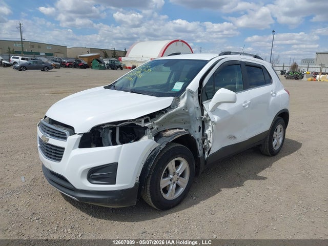2013 Chevrolet Trax 2lt მანქანა იყიდება აუქციონზე, vin: 3GNCJRSB5DL212342, აუქციონის ნომერი: 12607089