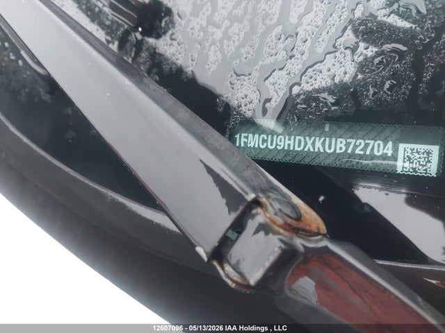 Продаж на аукціоні авто 2019 Ford Escape Sel, vin: 1FMCU9HDXKUB72704, номер лоту: 12607096